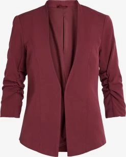 Vila Klassieke Blazers Blazers Her Dames Wijnrood