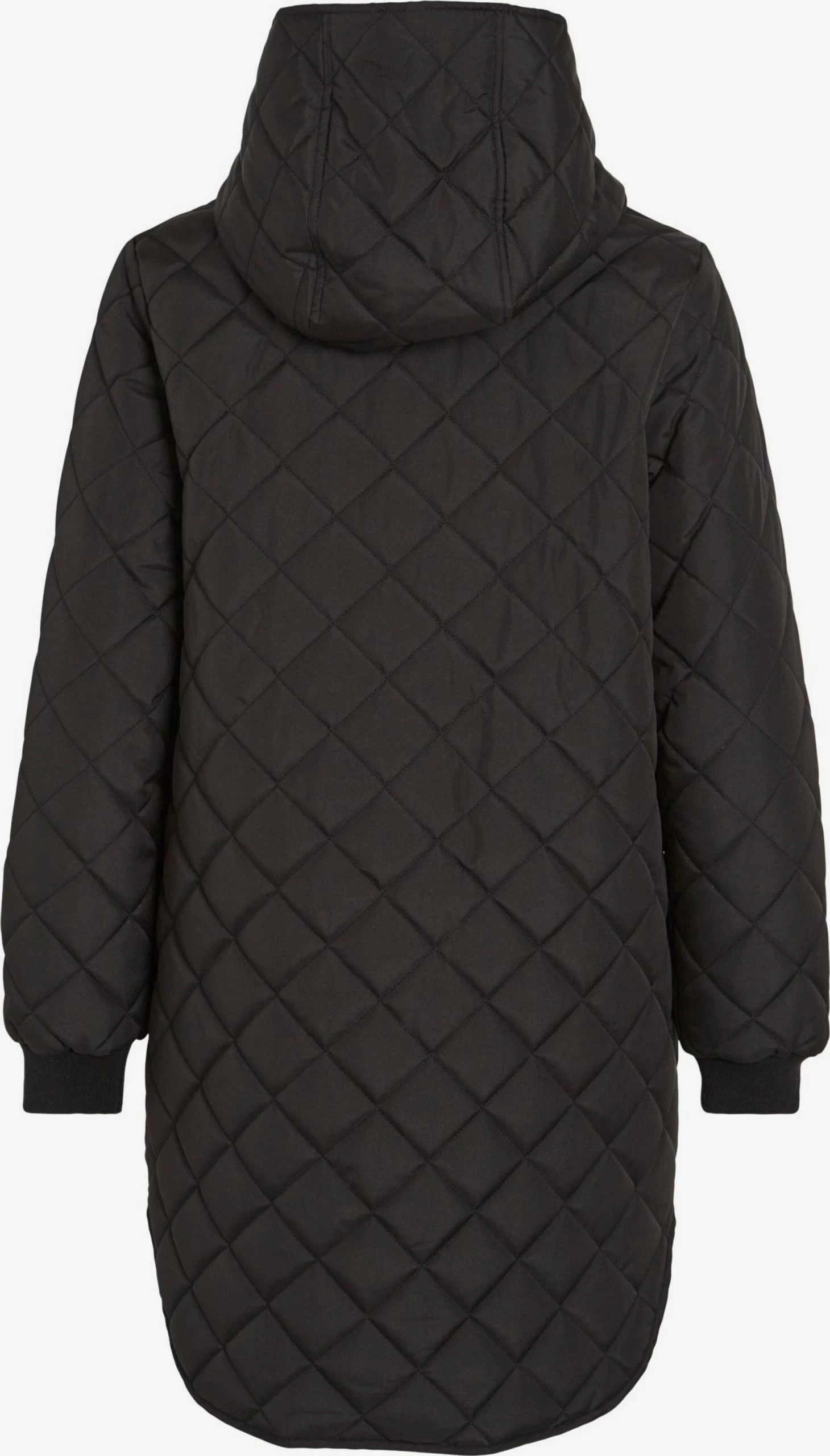 Vila Tussenmantels Tussenmantel Tate Dames Zwart 2 Vila Tussenmantels Tussenmantel Tate Dames Zwart - Afbeelding 2