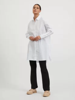 Vila Lange Blouses Blouse Gimas Dames Natuurwit -Vila c2b9082e92db77cfb6cd03d65006b4ab scaled