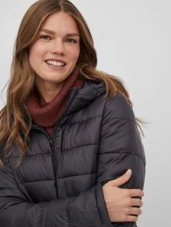 Wintermantels Wintermantel SIBIRIA Dames Zwart -Vila c3a7da509fbcf4b258826dd002f82dda