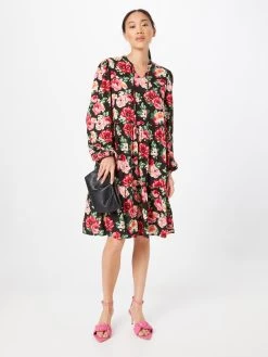 Vila Blousejurken Blousejurk LULA Dames Zwart -Vila c4138da5a569e1477cb9710a096a5828