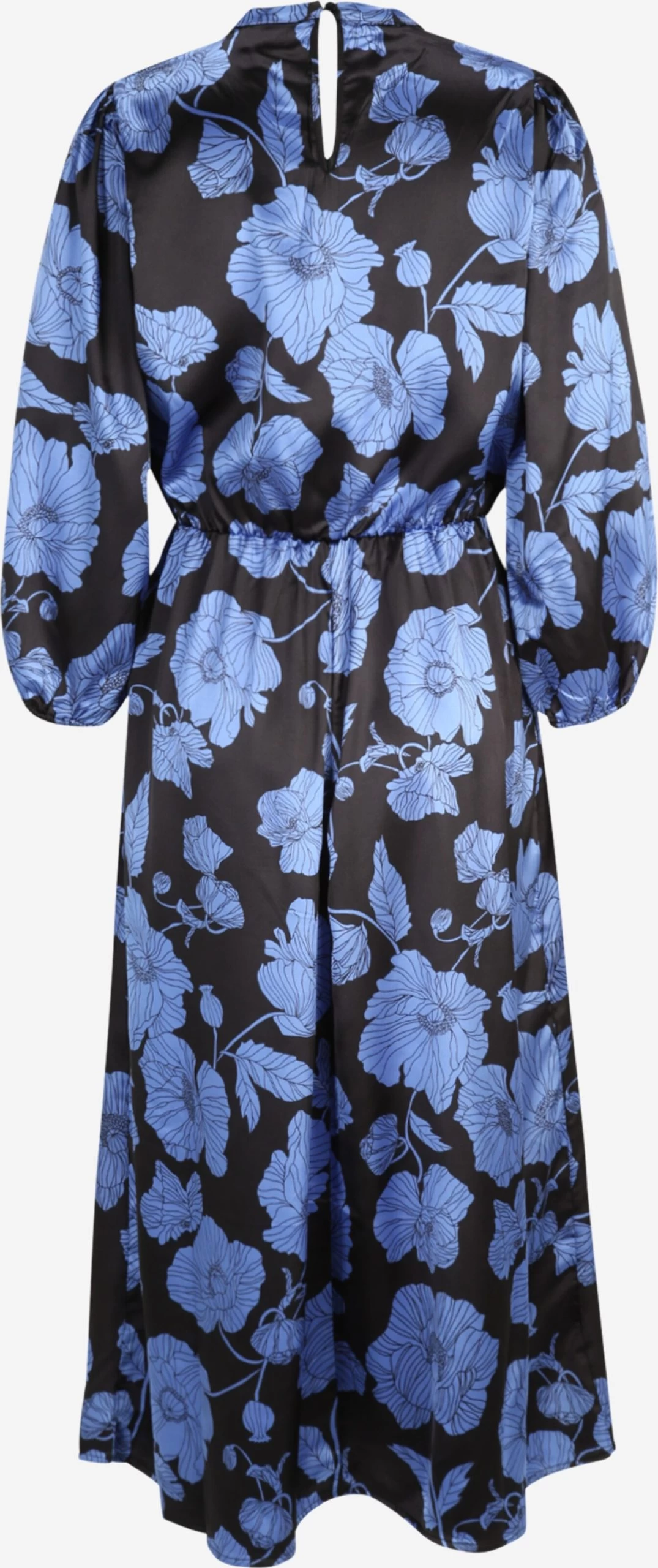 Midi Jurken Jurk MORRIS Dames Zwart 2 Midi Jurken Jurk MORRIS Dames Zwart - Afbeelding 2