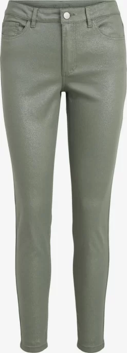 Vila Jeans Skinny Jeans Dames Smaragd