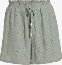 Vila Shorts Loosefit Broek DELLA Dames Mintgroen