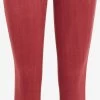 Vila Jeans Skinny Jeans AMY Dames Donkerrood