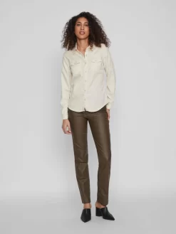 Vila Spijkerblouses Blouse Bista Dames Beige 8 Vila Spijkerblouses Blouse Bista Dames Beige -Vila c63df56a6a37364128ef21f11cb9bfb6 scaled
