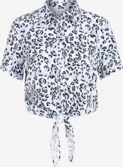 Blouses Met Korte Mouw Blouse Dames Wit