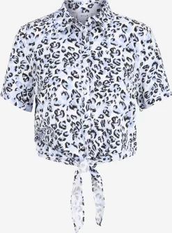 Blouses Met Korte Mouw Blouse Dames Wit