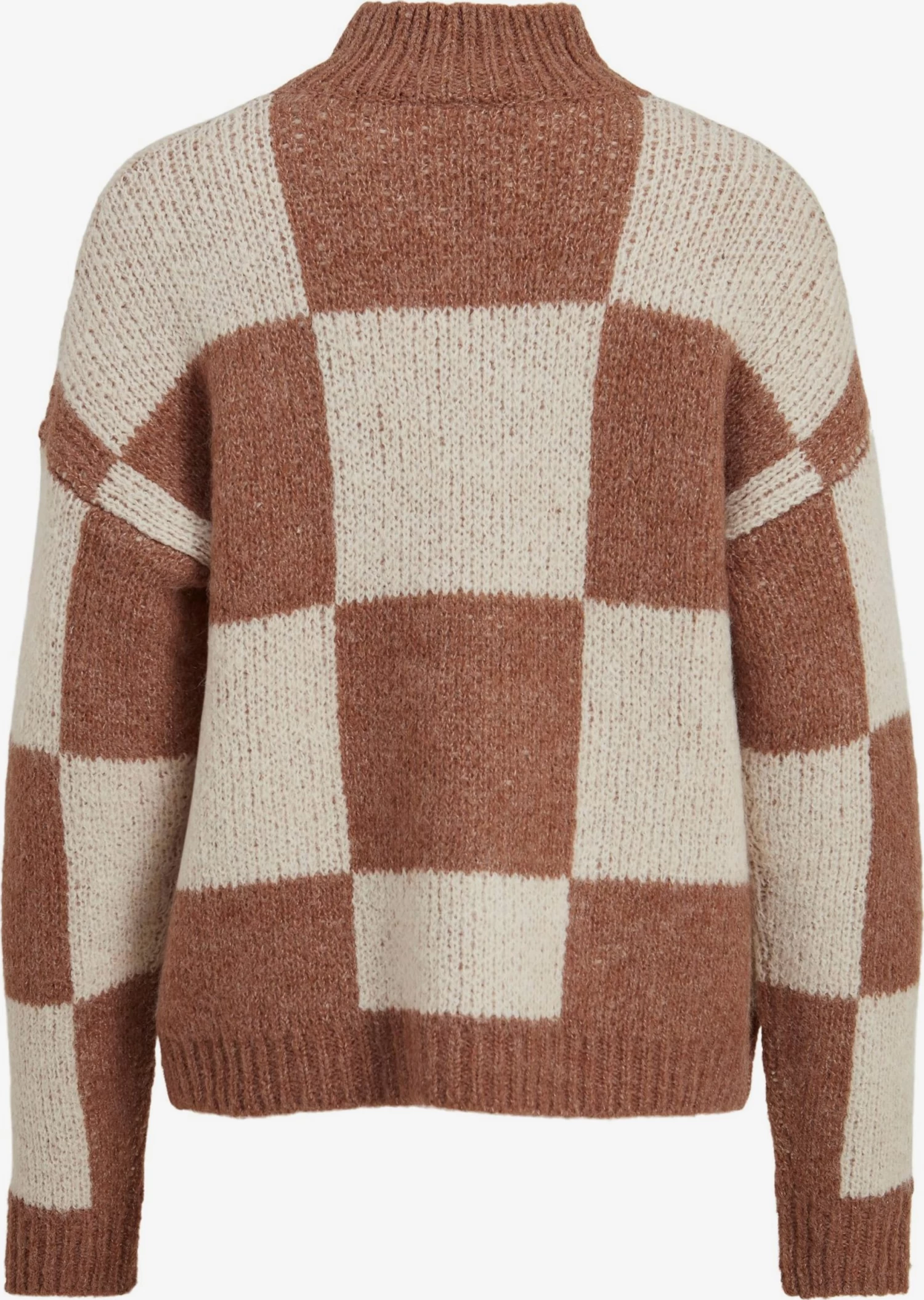 Vila Fijngebreide Truien Trui Brynn Dames Lichtbruin 2 Vila Fijngebreide Truien Trui Brynn Dames Lichtbruin - Afbeelding 2