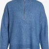 Vila Coltruien Trui Mathilda Dames Blauw Gemêleerd