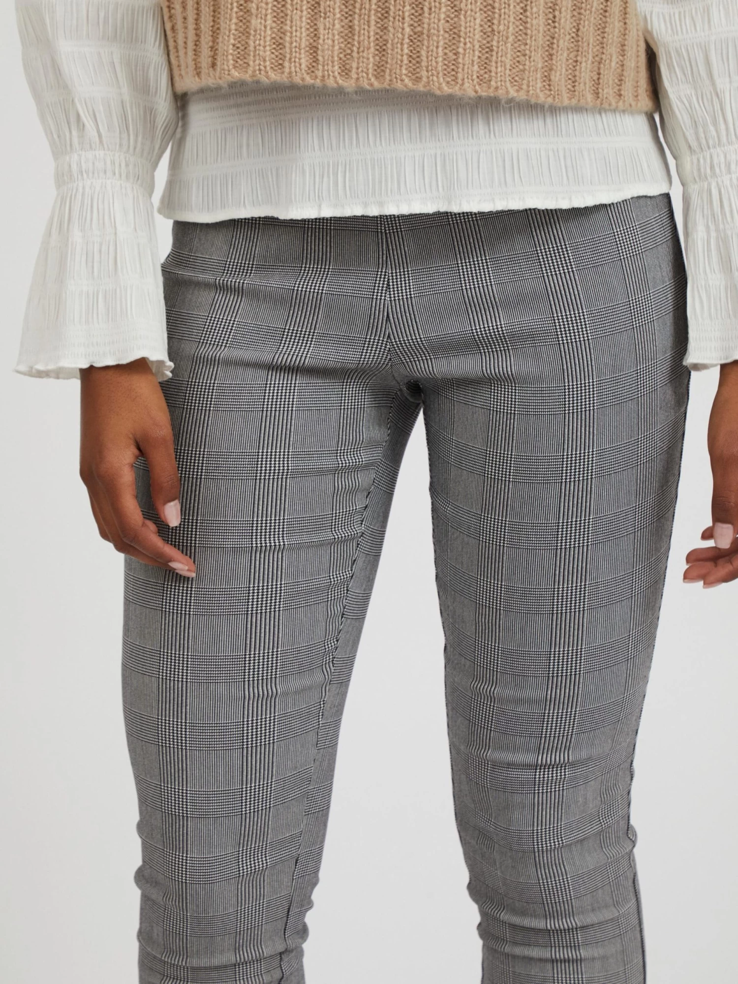 Vila Broeken Skinny Leggings Laura Lou Dames Grijs 6 Vila Broeken Skinny Leggings Laura Lou Dames Grijs - Afbeelding 6