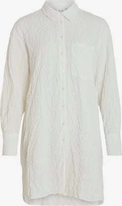 Vila Lange Blouses Blouse FREDA Dames Natuurwit