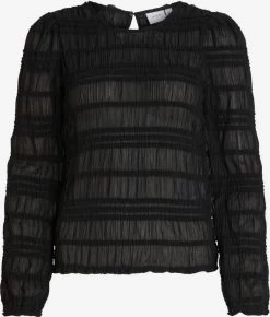 Vila Blouseshirts Blouse Dames Zwart