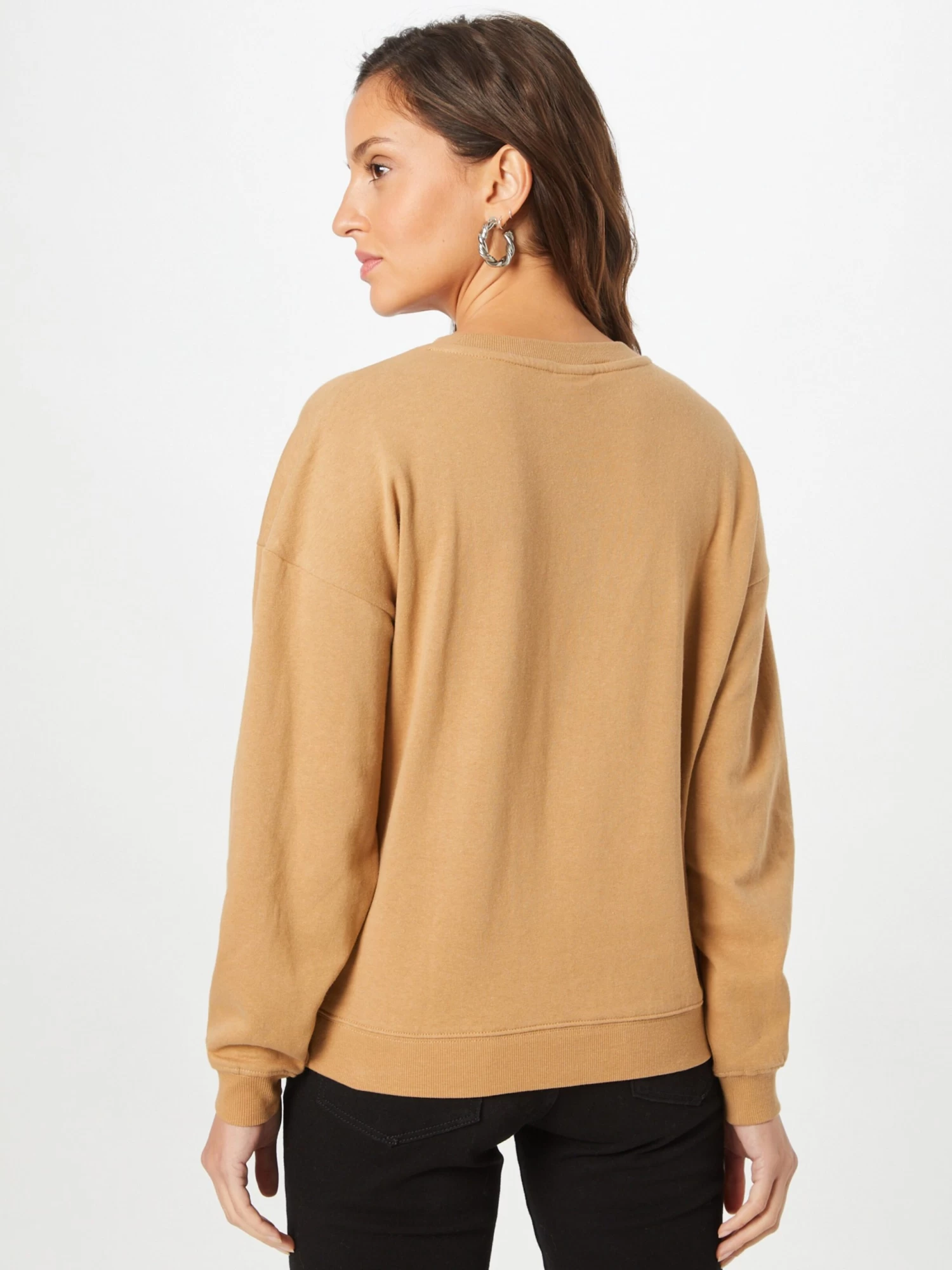 Vila Sweatshirts Sweatshirt MUSTY Dames Camel 4 Vila Sweatshirts Sweatshirt MUSTY Dames Camel - Afbeelding 4