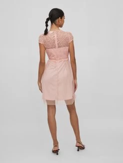 Vila Cocktailjurken Cocktailjurk Lynnea Dames Rosa -Vila ca95c83db892df878167a0090921785e