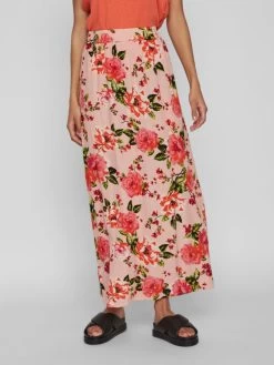 Vila Maxi Rokken Rok Mese Dames Pink -Vila cad9c28c6114f283c66f7e759e51ab9b