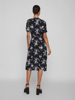 Vila Mini Jurken Jurk Dames Marine / Navy / Lichtblauw -Vila caebceb617a86364c84f66a287c4d970 scaled