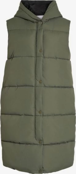 Vila Bodywarmers Bodywarmer Dames Olijfgroen
