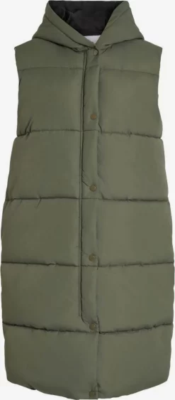 Vila Bodywarmers Bodywarmer Dames Olijfgroen