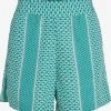 Vila Shorts Loosefit Broek AIMI Dames Jade Groen