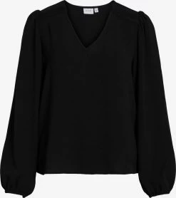 Vila Kanten Blouses Medium Support Blouse Surashil Dames Zwart