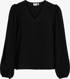 Vila Kanten Blouses Medium Support Blouse Surashil Dames Zwart