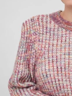 Vila Fijngebreide Truien Trui Adelina Dames Pink -Vila cd535add49b90c7e509f5db3c43097a6