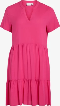 Vila Mini Jurken Jurk Paya Dames Magenta