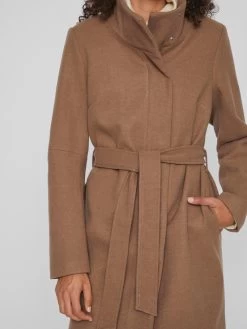 Vila Tussenmantels Tussenmantel Dames Bruin Gemêleerd 13 Vila Tussenmantels Tussenmantel Dames Bruin Gemêleerd -Vila cd8c628e1ec611d41b22723899acfd6c