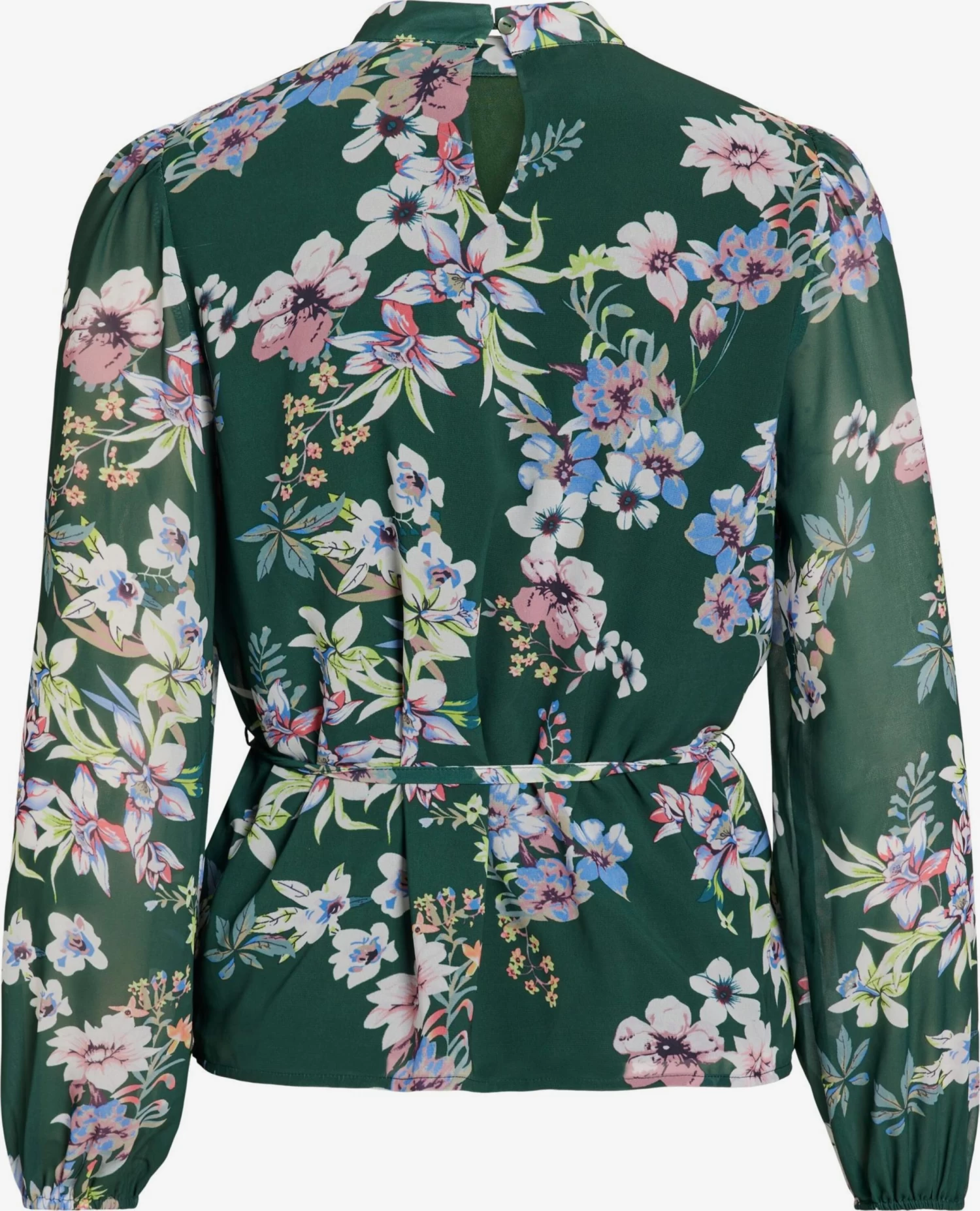 Vila Blouseshirts Blouse URA Dames Donkergroen 2 Vila Blouseshirts Blouse URA Dames Donkergroen - Afbeelding 2