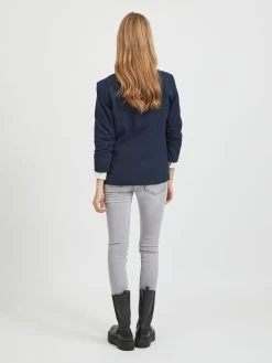 Vila Klassieke Blazers Blazers Viher Dames Navy -Vila cdc9b413f936985ced6d063f3a86aa85