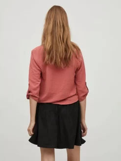 Blouses Met Korte Mouw Blouse Dames Pink 8 Blouses Met Korte Mouw Blouse Dames Pink -Vila ce41574320ec66888c9cd14cdb076e55 scaled