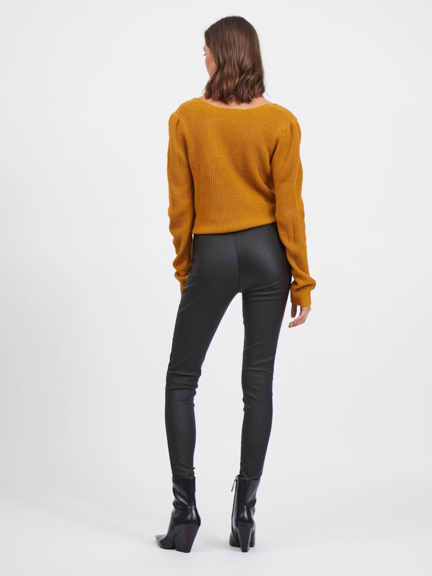 Broeken Skinny Leggings Jeggy Dames Zwart 4 Broeken Skinny Leggings Jeggy Dames Zwart - Afbeelding 4