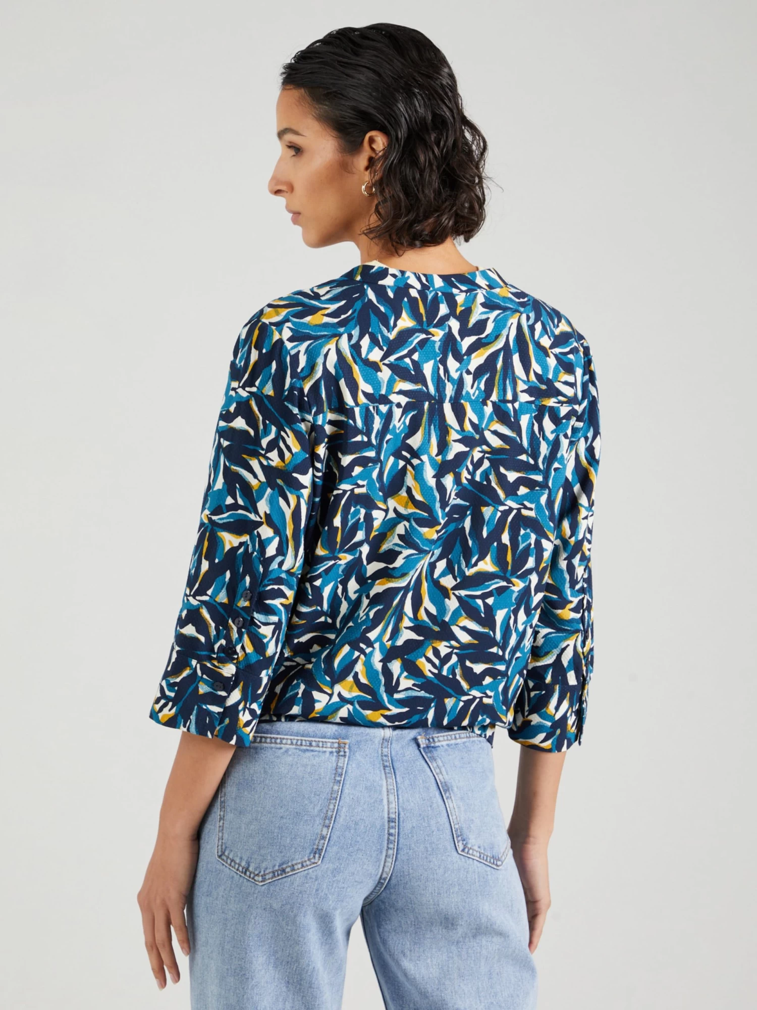 Vila Blouses Met Korte Mouw Blouse SAYA LEA Dames Blauw / Navy 4 Vila Blouses Met Korte Mouw Blouse SAYA LEA Dames Blauw / Navy - Afbeelding 4