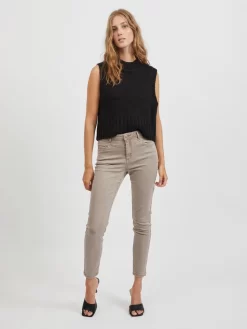 Fijngebreide Truien Trui Nelle Dames Zwart 11 Fijngebreide Truien Trui Nelle Dames Zwart -Vila cf167af2249f793a0384f953023fe071 scaled