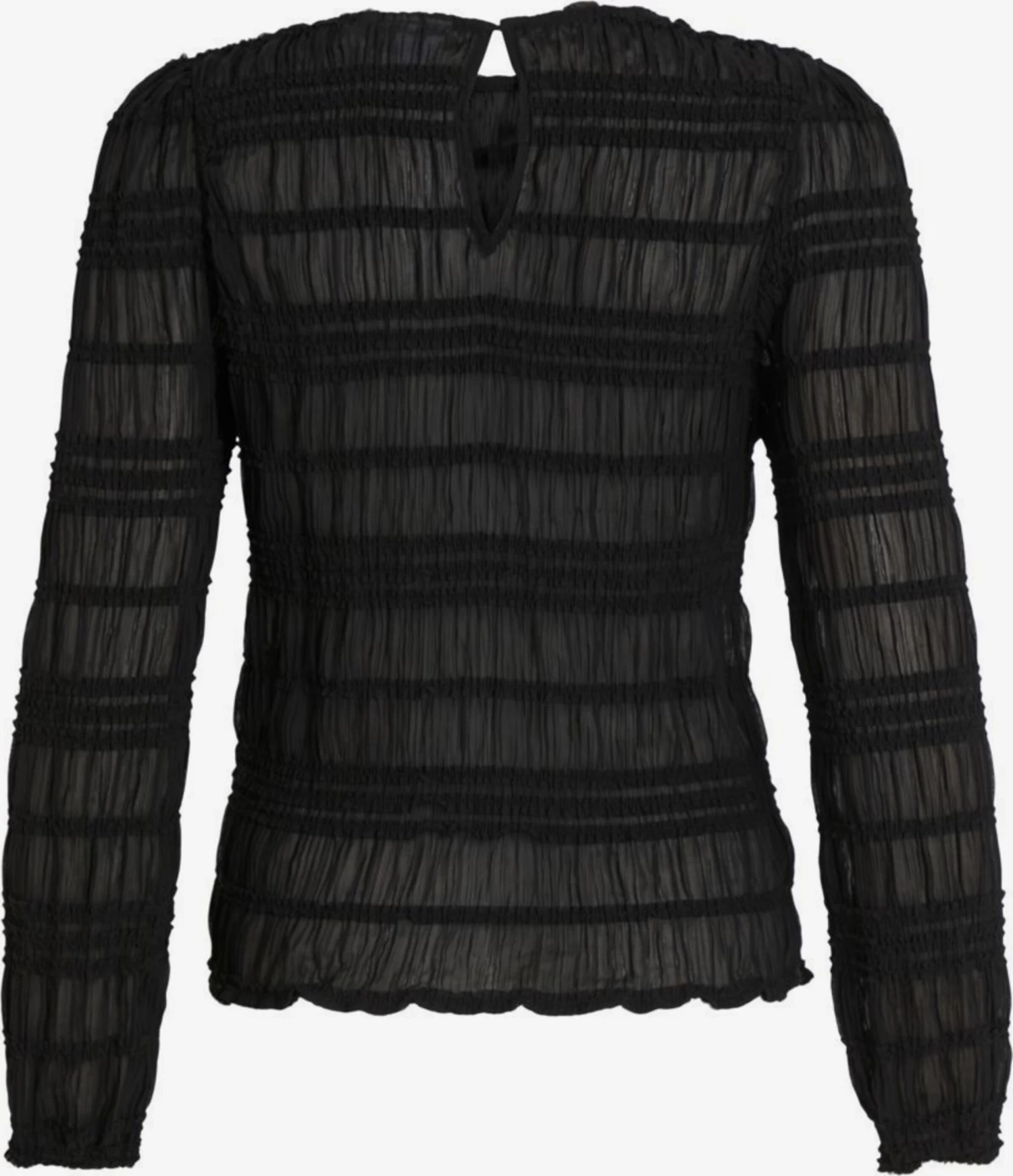 Vila Blouseshirts Blouse Dames Zwart 2 Vila Blouseshirts Blouse Dames Zwart - Afbeelding 2