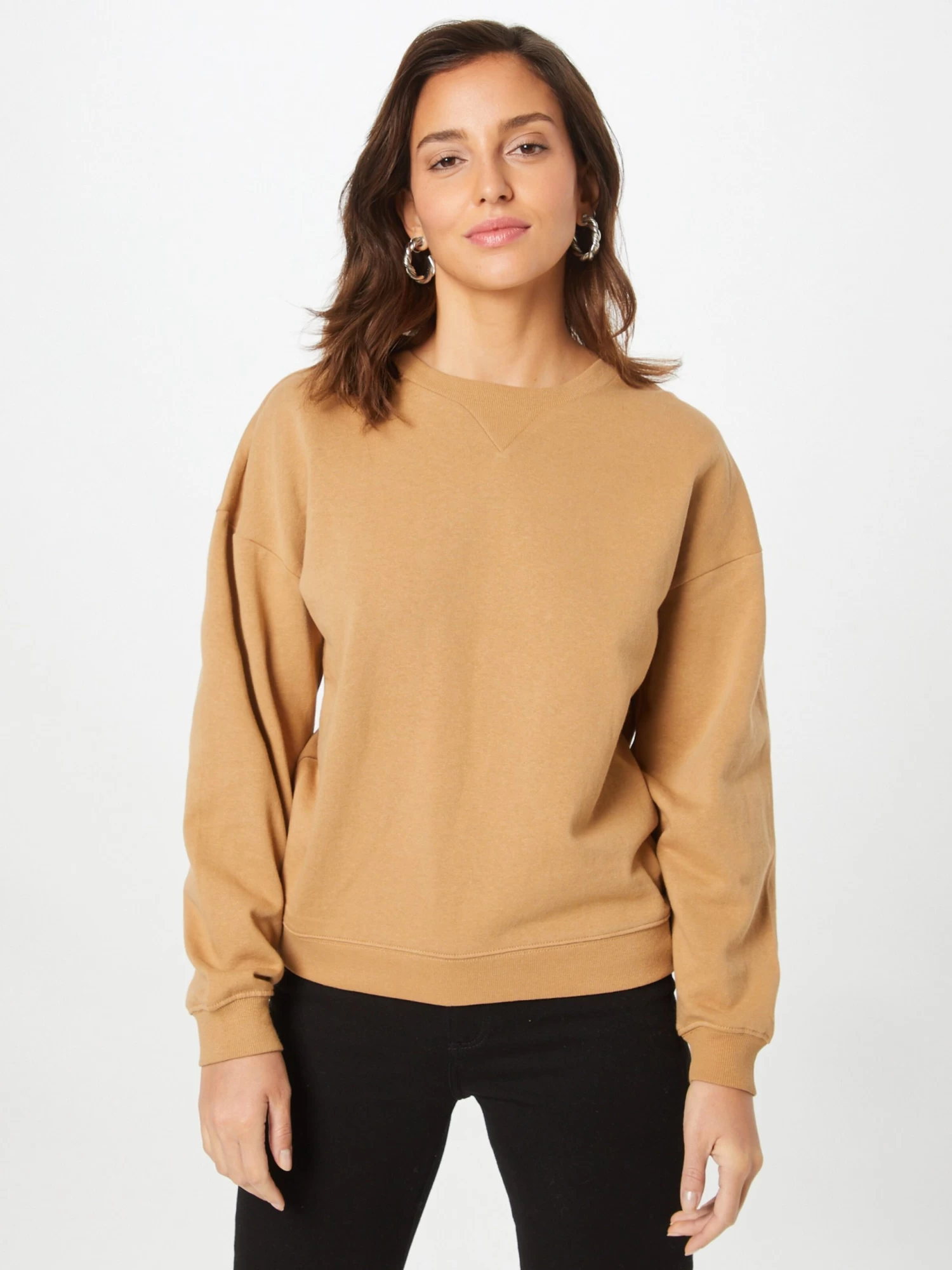 Vila Sweatshirts Sweatshirt MUSTY Dames Camel 3 Vila Sweatshirts Sweatshirt MUSTY Dames Camel - Afbeelding 3