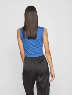 Vila Blouse Tops Blouse Dames Donkerblauw -Vila d1ee0c615b863a5a9274c9e90de6f09e