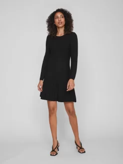 Vila Gebreide Jurken Gebreide Jurk SACHIN Dames Zwart 8 Vila Gebreide Jurken Gebreide Jurk SACHIN Dames Zwart -Vila d1f1adc274b899128b9149065ea0baa8 scaled