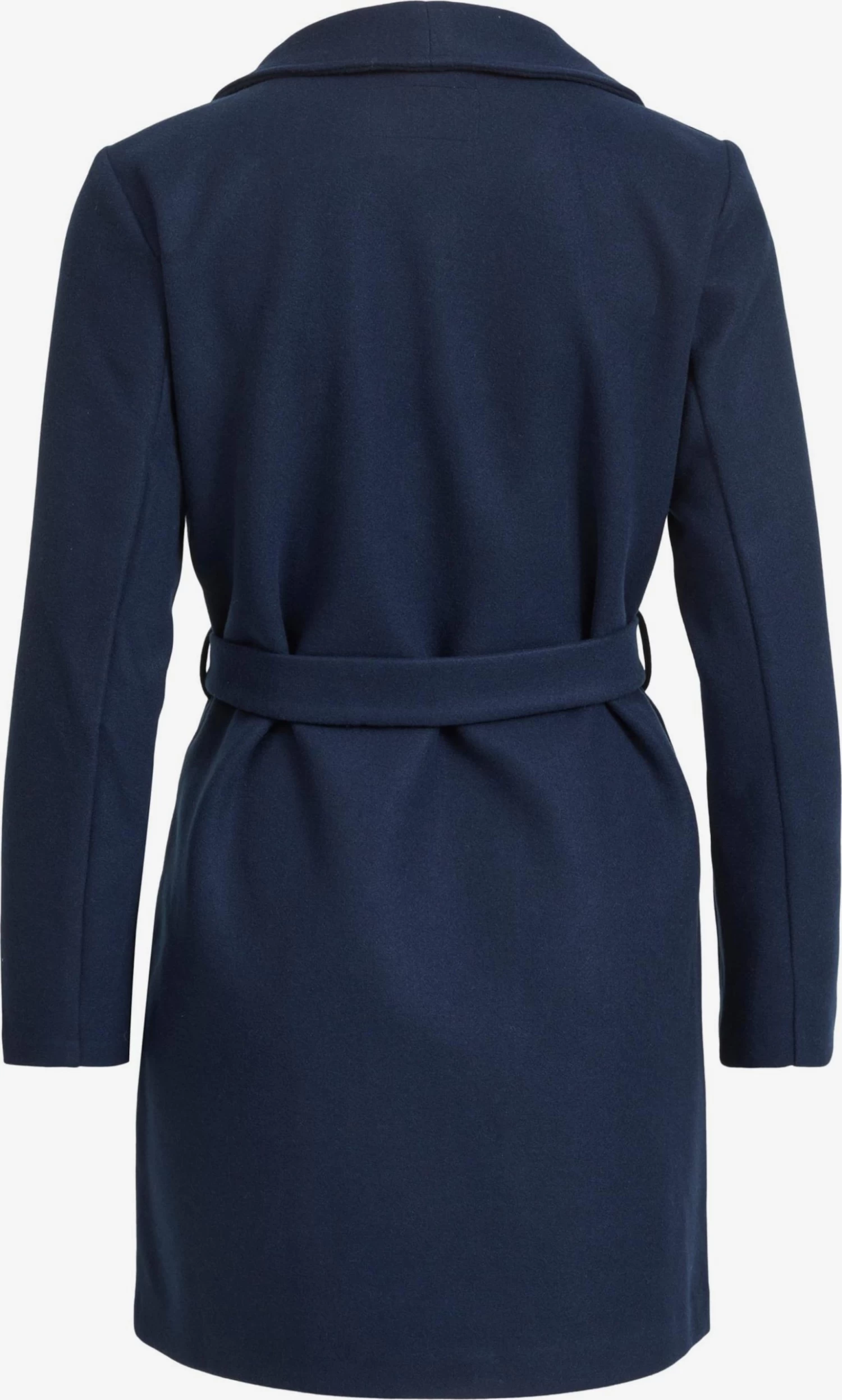 Vila Tussenmantels Tussenmantel Dames Donkerblauw 2 Vila Tussenmantels Tussenmantel Dames Donkerblauw - Afbeelding 2