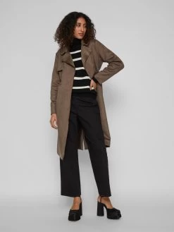 Vila Tussenmantels Tussenmantel Shelley Dames Bruin -Vila d2862ab913a49de5e896c17f357b388c