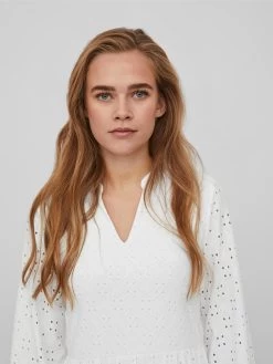 Mini Jurken Jurk Kawa Dames Wit -Vila d3e6d58c006099bcfa37ab7c0a393a06