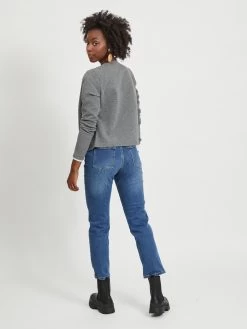 Vila Tussenjassen Tussenjas Naja Dames Grijs Gemêleerd -Vila d46f3e3dc3fd77e3d01c33068b57f390