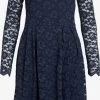 Vila Mini Jurken Jurk Kalila Dames Navy