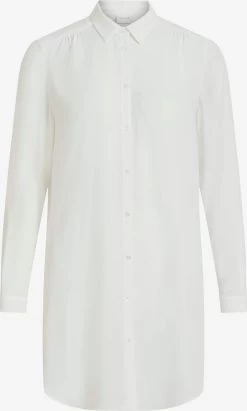 Vila Lange Blouses Blouse Dames Wit