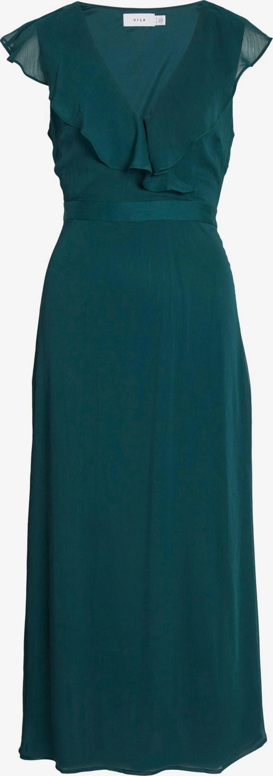 Vila Maxi Jurken Jurk Rilla Dames Donkergroen 1 Vila Maxi Jurken Jurk Rilla Dames Donkergroen