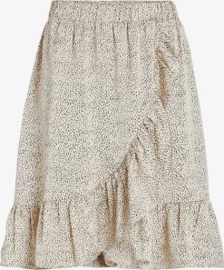 Vila Mini Rokken Rok Almeria Dames Taupe
