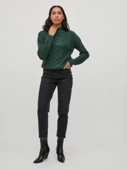 Vila Coltruien Trui Dames Donkergroen 10 Vila Coltruien Trui Dames Donkergroen -Vila d583e98e4b0806448abcafe6fdd909f2