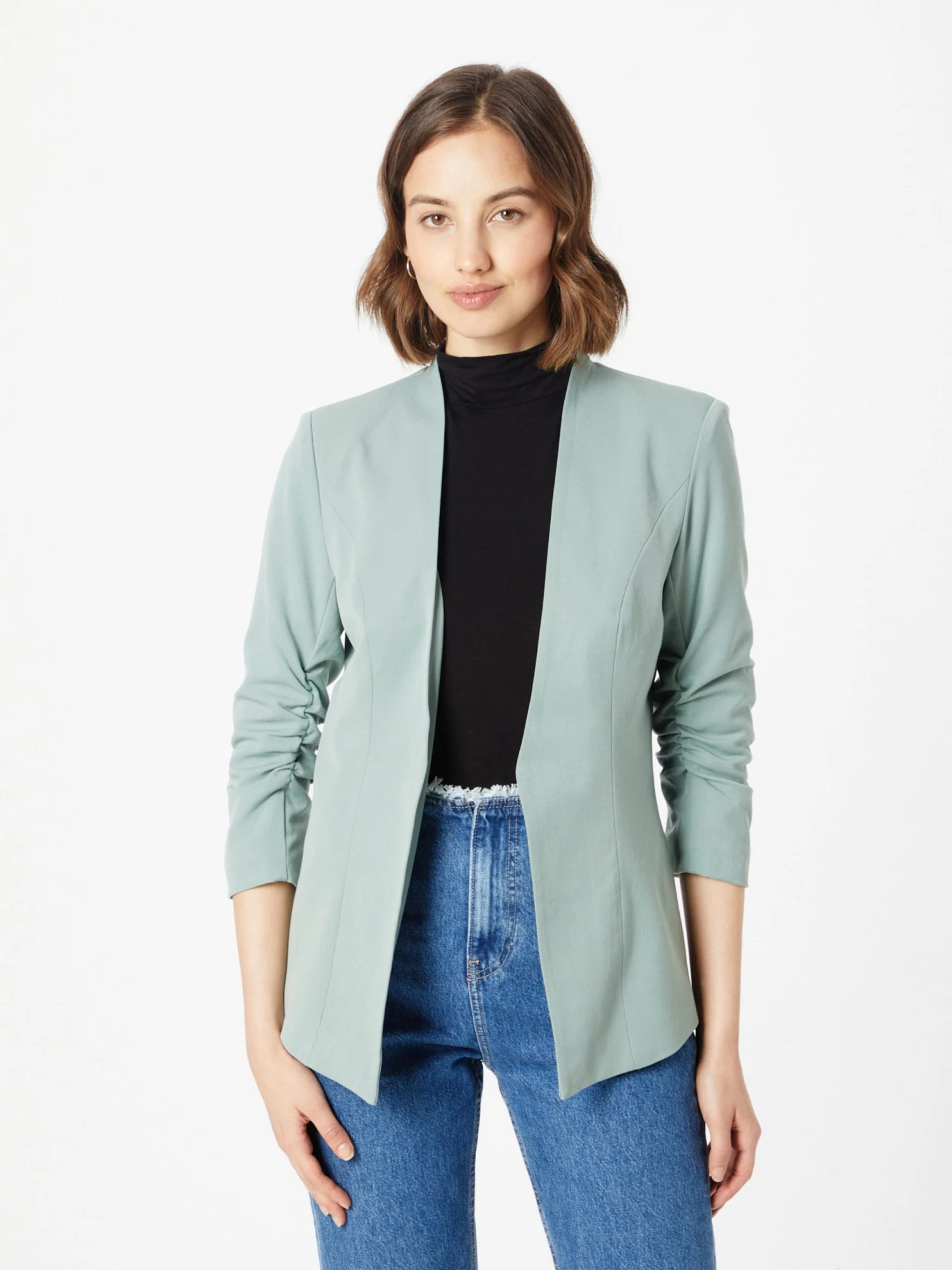 Vila Klassieke Blazers Blazers Viher Dames Mintgroen 3 Vila Klassieke Blazers Blazers Viher Dames Mintgroen - Afbeelding 3