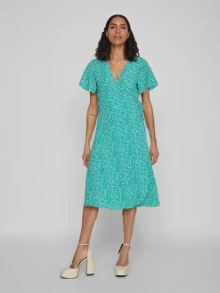 Vila Midi Jurken Jurk Dames Groen / Jade Groen -Vila d5dc5f7e8b44e41280b6c6f262ed21b4 scaled